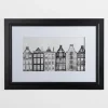 Black And White Houses Framed Art Print-Kirkland's Home Flash Sale