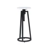 Black And White Marble Adjustable Drink Table-Kirkland's Home Discount