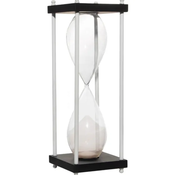 Black And White Modern Hourglass-Kirkland's Home Cheap