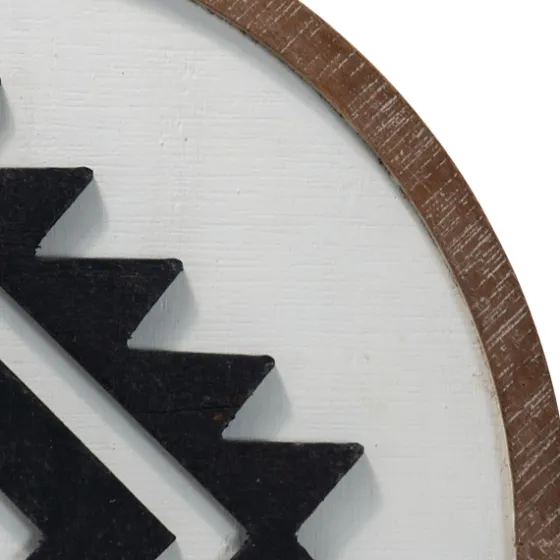 Black And White Southwest Icon Wall Plaque-Kirkland's Home Hot