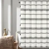 Black And White Striped Boho Shower Curtain-Kirkland's Home Online