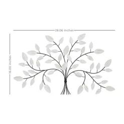 Black And White Tree Wall Sculpture-Kirkland's Home Discount
