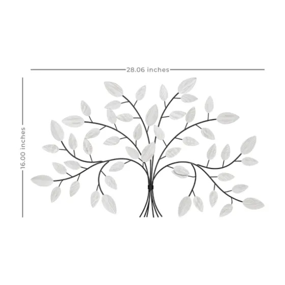Black And White Tree Wall Sculpture-Kirkland's Home Discount