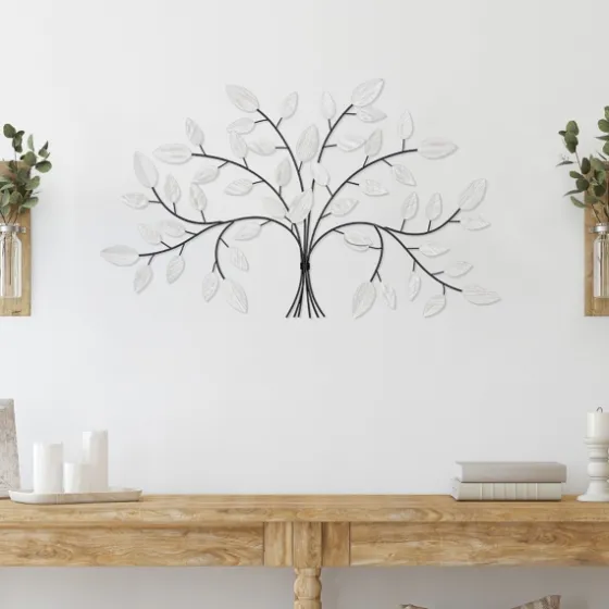 Black And White Tree Wall Sculpture-Kirkland's Home Discount
