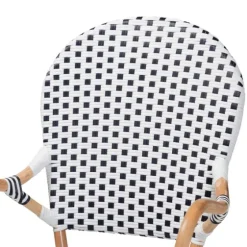 Black And White Woven Dining Chairs, Set Of 2-Kirkland's Home New