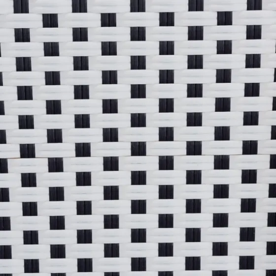 Black And White Woven Dining Chairs, Set Of 2-Kirkland's Home New