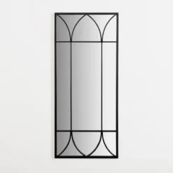 Black Arched Pane Wall Mirror-Kirkland's Home New