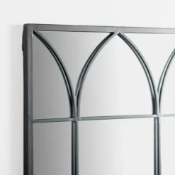 Black Arched Pane Wall Mirror-Kirkland's Home New