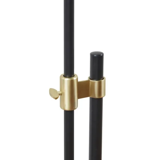 Black Asymmetrical Metal Floor Lamp-Kirkland's Home Fashion