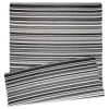 Black Barcode Stripe Outdoor Area Rug, 4X6-Kirkland's Home Cheap
