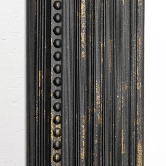 Black Beaded Frame Beveled Vanity Wall Mirror-Kirkland's Home Outlet