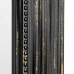 Black Beaded Frame Beveled Wall Mirror-Kirkland's Home Discount