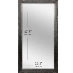 Black Beaded Frame Beveled Wall Mirror-Kirkland's Home Discount