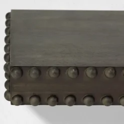 Black Beaded Wood Large Floating Shelf-Kirkland's Home Hot