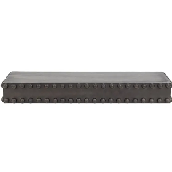 Black Beaded Wood Small Floating Shelf-Kirkland's Home Best