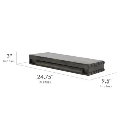 Black Beaded Wood Small Floating Shelf-Kirkland's Home Best
