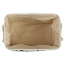 Black Bone And Paw Print Rectangle Pet Basket-Kirkland's Home Clearance