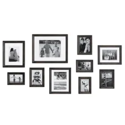 Black Bordeaux 10-Pc. Gallery Wall Frame Set-Kirkland's Home Store