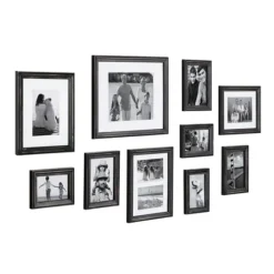 Black Bordeaux 10-Pc. Gallery Wall Frame Set-Kirkland's Home Store