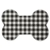 Black Buffalo Check Bone Pet Bowl Mat-Kirkland's Home New