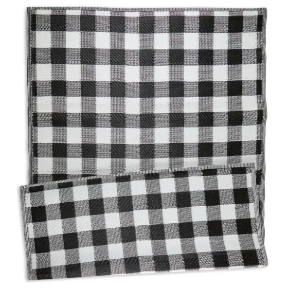 Black Buffalo Check Indoor/Outdoor Area Rug, 5X8-Kirkland's Home Cheap