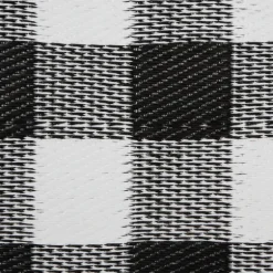 Black Buffalo Check Indoor/Outdoor Area Rug, 5X8-Kirkland's Home Cheap