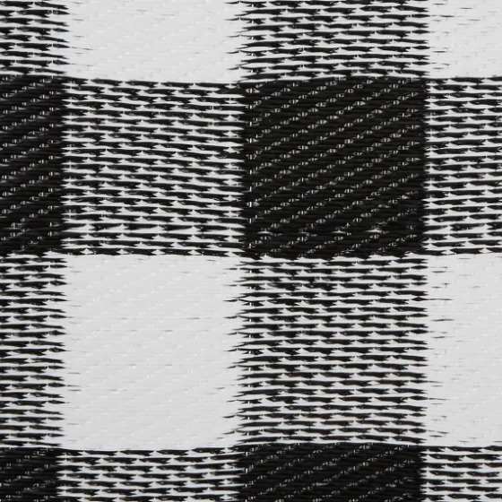 Black Buffalo Check Indoor/Outdoor Area Rug, 5X8-Kirkland's Home Cheap