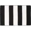 Black Cabana Stripe Indoor/Outdoor Scatter Rug-Kirkland's Home Cheap