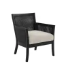 Black Cane Cushioned Accent Chair-Kirkland's Home Cheap