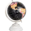Black Colorful Globe With Wood Base-Kirkland's Home Cheap