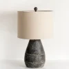 Black Concrete Porter Table Lamp-Kirkland's Home Cheap