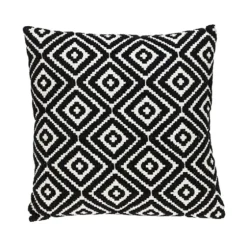 Black Diamond Cotton Throw Pillow-Kirkland's Home Outlet