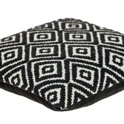 Black Diamond Cotton Throw Pillow-Kirkland's Home Outlet