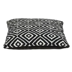 Black Diamond Cotton Throw Pillow-Kirkland's Home Outlet