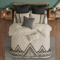 Black Diamond 3-Pc. California King Comforter Set-Kirkland's Home Fashion