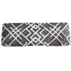 Black Diamond Tufted Modern Bench-Kirkland's Home Store