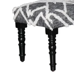 Black Diamond Tufted Modern Bench-Kirkland's Home Store
