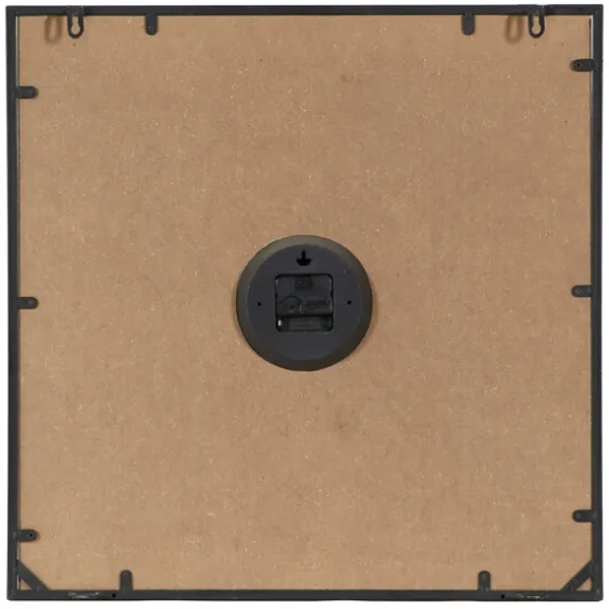 Black Distressed Wood Face Square Clock-Kirkland's Home Outlet