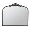 Black Floral Scroll Wall Mirror-Kirkland's Home Fashion