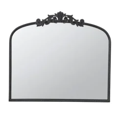 Black Floral Scroll Wall Mirror-Kirkland's Home Fashion