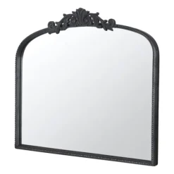 Black Floral Scroll Wall Mirror-Kirkland's Home Fashion