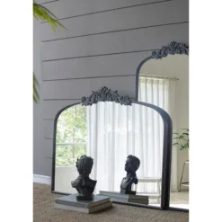 Black Floral Scroll Wall Mirror-Kirkland's Home Fashion