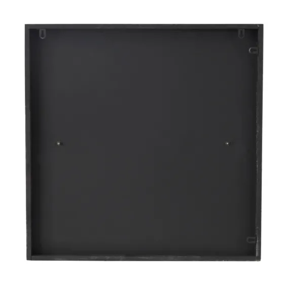 Black Frame Silver Abstract Lines Wall Plaque-Kirkland's Home Store