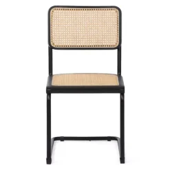 Black Framed Woven Cane Dining Chairs, Set Of 2-Kirkland's Home Outlet