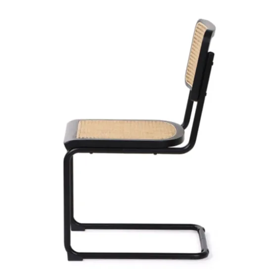 Black Framed Woven Cane Dining Chairs, Set Of 2-Kirkland's Home Outlet