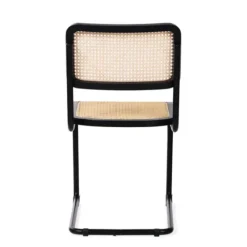 Black Framed Woven Cane Dining Chairs, Set Of 2-Kirkland's Home Outlet