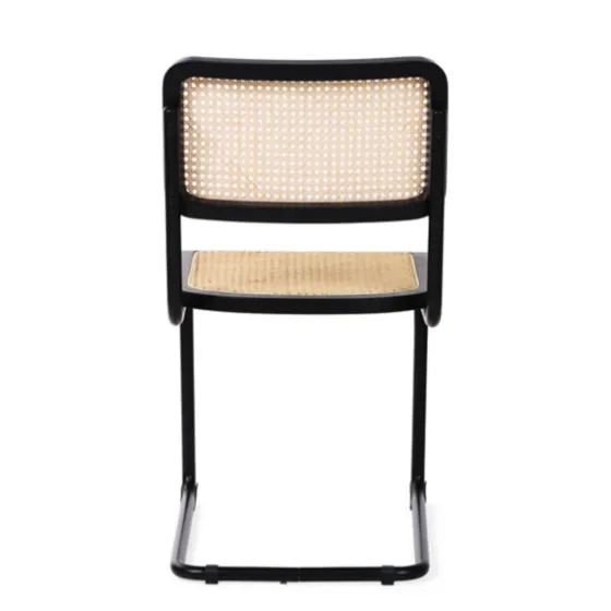 Black Framed Woven Cane Dining Chairs, Set Of 2-Kirkland's Home Outlet