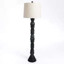 Black Geometric Floor Lamp-Kirkland's Home Shop