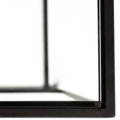 Black Geometric Nesting Accent Tables, Set Of 2-Kirkland's Home Sale