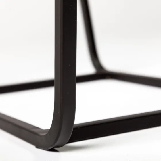 Black Geometric Nesting Accent Tables, Set Of 2-Kirkland's Home Sale
